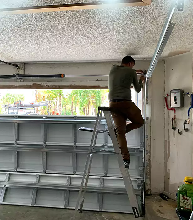 Garage Door Track Replacement in Belle Glade, FL