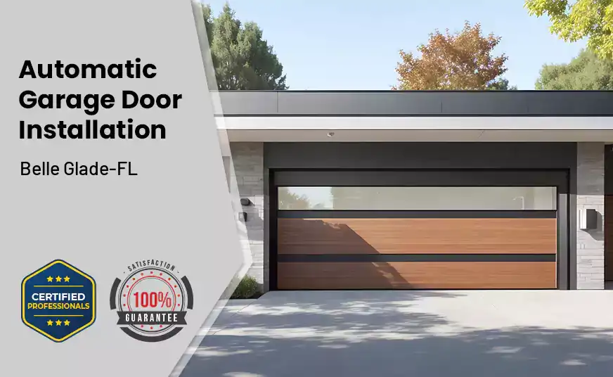 Automatic Garage Door Installation Belle Glade-FL